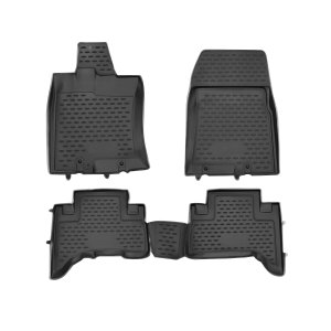 Toyota FJ-Cruiser Floor Mats - Omac - Rubber TPE - Black - '07-'14